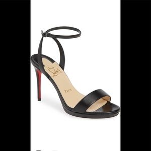 Christian Louboutin Loubi Queen Ankle Strap Sandal